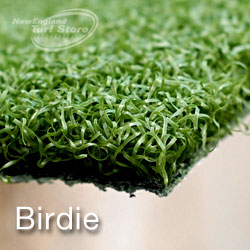 Our Birdie line of synthetic turf for your putting green
