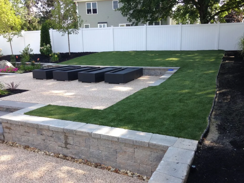 Commercial artificial grass lawn from New England Turf Store