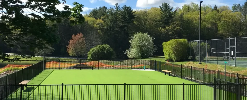 dog park artificial grass lawn