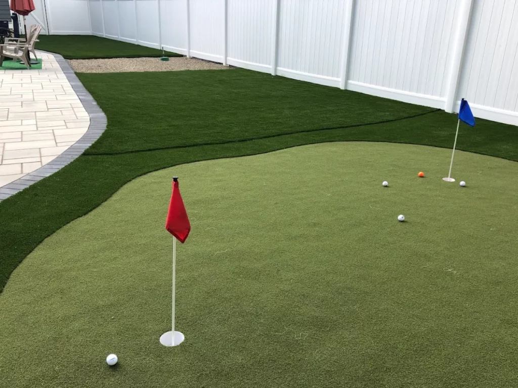 New England Backyard Golf Green