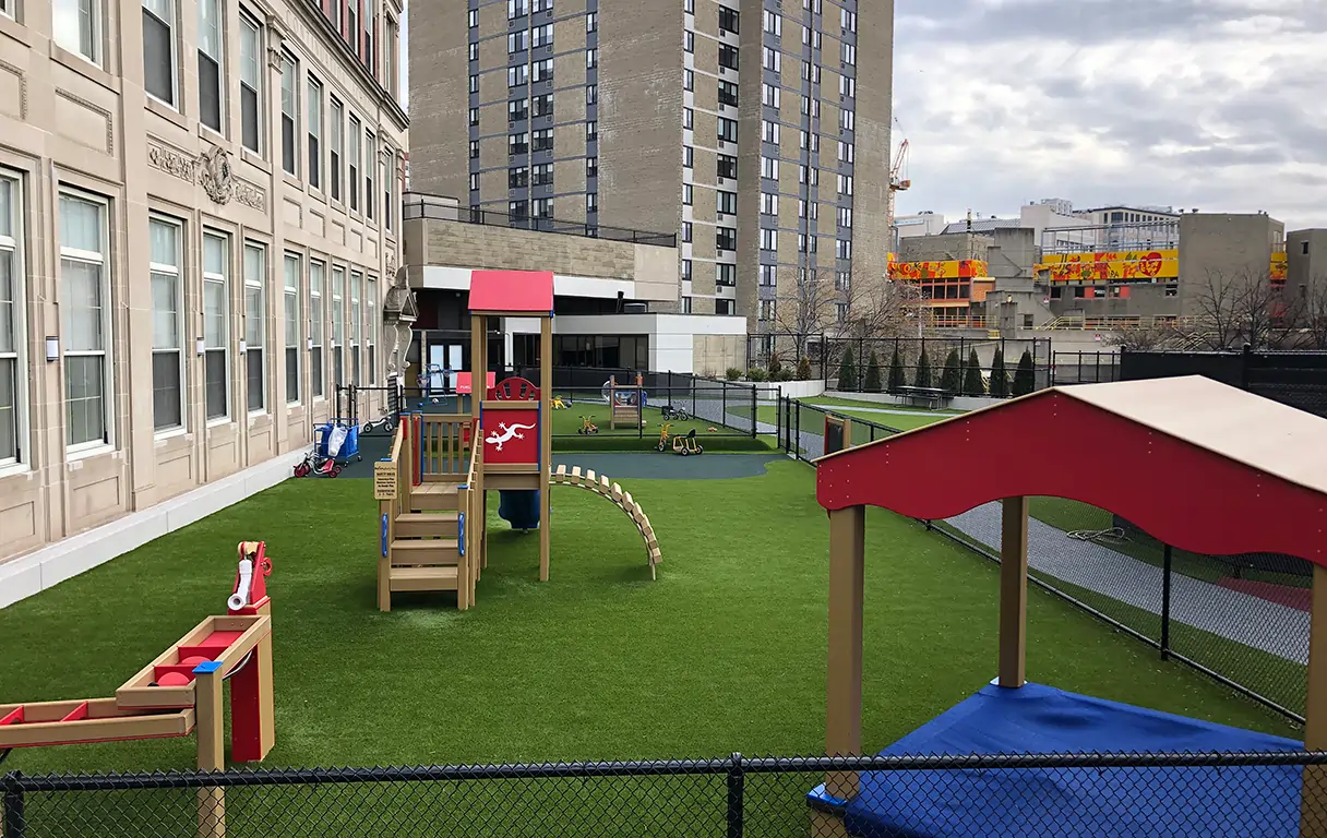 SYNLawn commercial turf playground