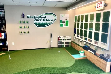 new england mini golf showroom